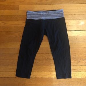Lululemon WunderUnder Crop Leggings